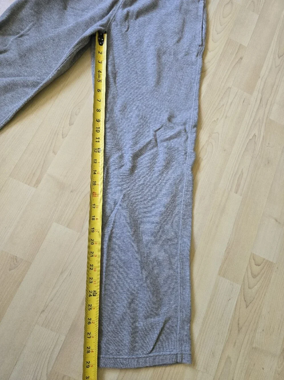 Polo Ralph Lauren Gray Waffle Knit Pants Size Medium